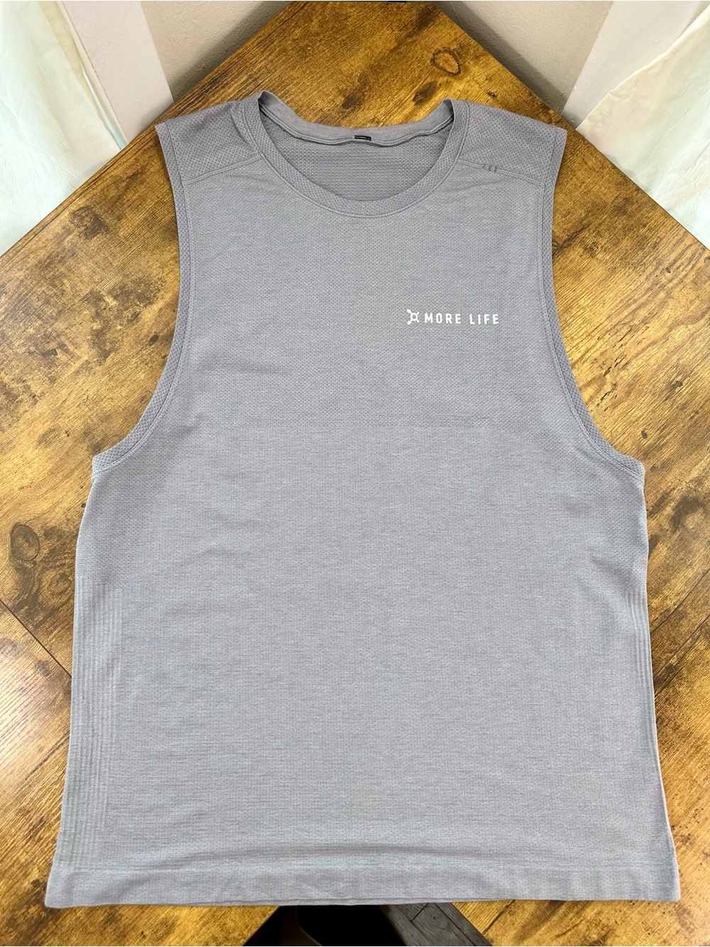 Lululemon x Orangetheory Collab Metal Vent Tech Sleeveless Shirt, Grey, Large